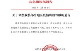 最新！3月10日，略陽(yáng)部分地區(qū)被調(diào)整為中風(fēng)險(xiǎn)地區(qū)