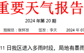 進(jìn)入多雨時段，局地暴雨或大暴雨！漢臺發(fā)布重要天氣報告→縮略圖